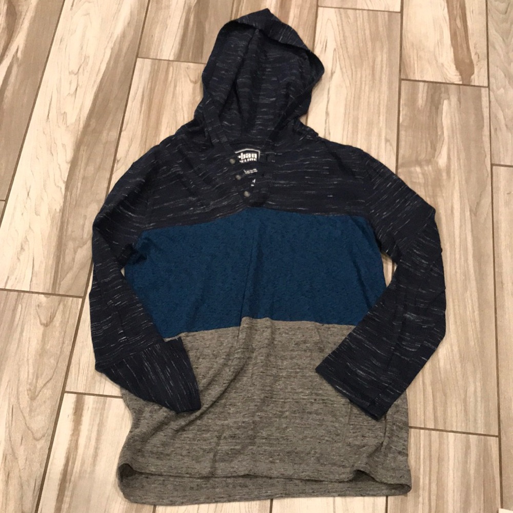 Boys large urban pipeline hooded tee